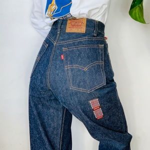 Vintage 701 Student Dead Stock Levis Jeans